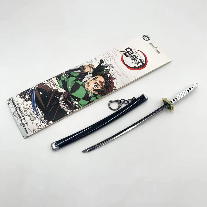 Metal Katana / Sword Demon Slayer: Kimetsu No Yaiba Keychain