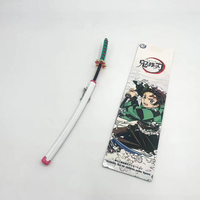 Metal Katana / Sword Demon Slayer: Kimetsu No Yaiba Keychain