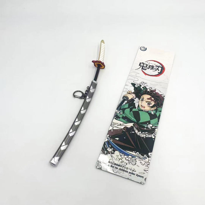 Metal Katana / Sword Demon Slayer: Kimetsu No Yaiba Keychain