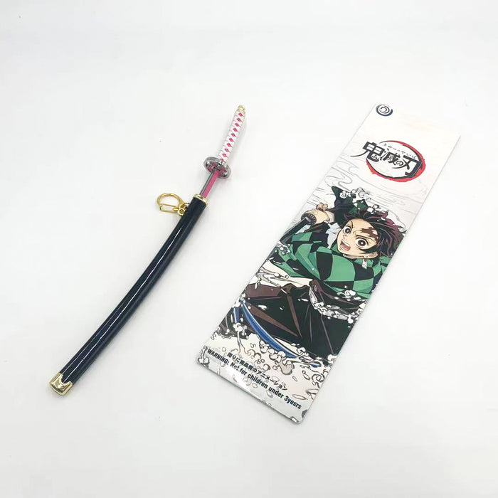 Metal Katana / Sword Demon Slayer: Kimetsu No Yaiba Keychain