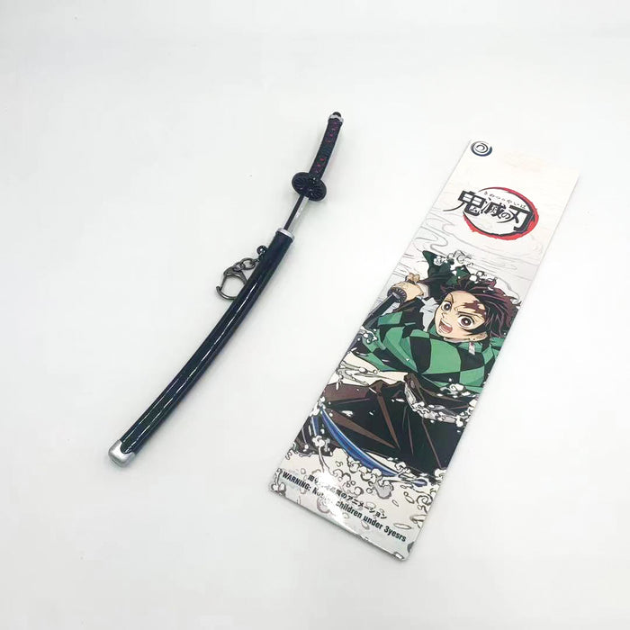 Metal Katana / Sword Demon Slayer: Kimetsu No Yaiba Keychain