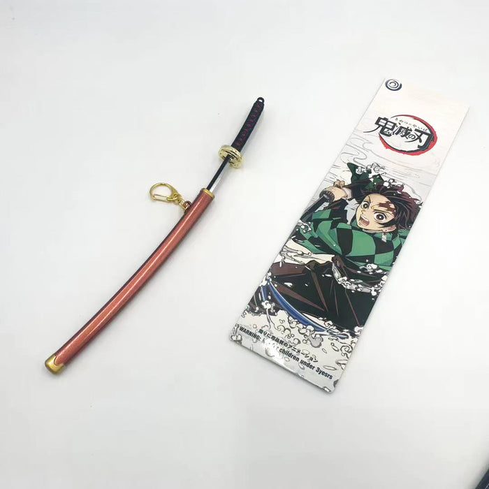 Metal Katana / Sword Demon Slayer: Kimetsu No Yaiba Keychain