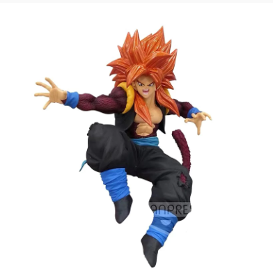 Super Dragon Ball Heroes 9th Anniversary Figure-Super Saiyan 4 Gogeta: Xeno-, Multiple Colors