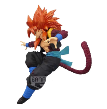 Super Dragon Ball Heroes 9th Anniversary Figure-Super Saiyan 4 Gogeta: Xeno-, Multiple Colors