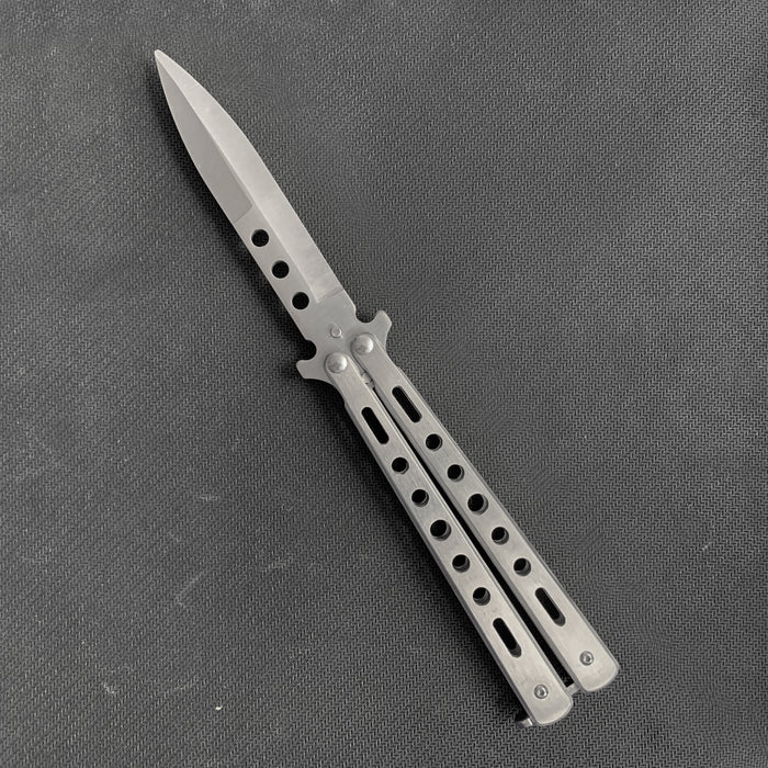 3 HOLE Balisong Trainer (Blunt Blade - Non sharp).