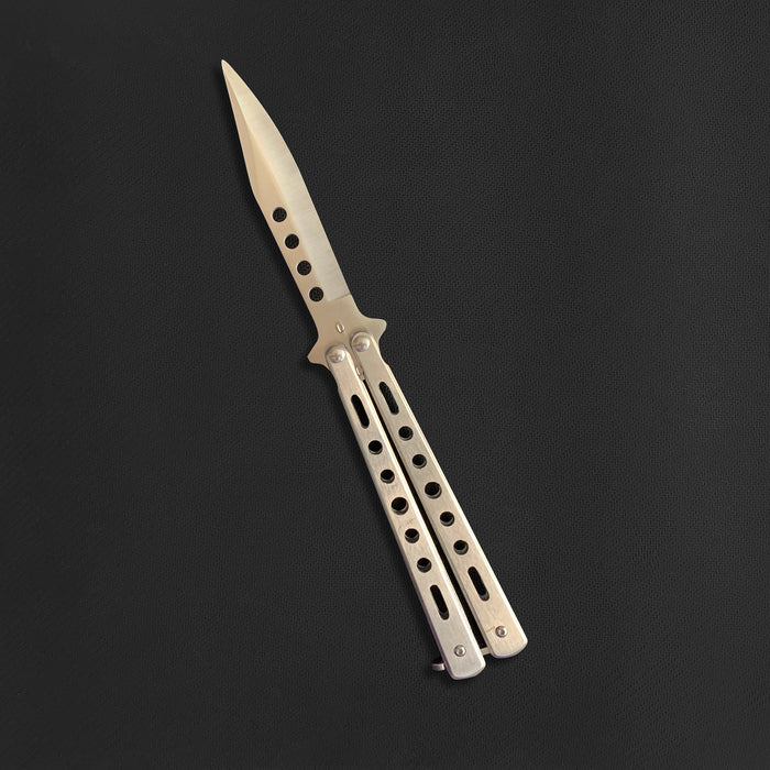 4 HOLE FOX Balisong Trainer (Blunt Blade - Non sharp).
