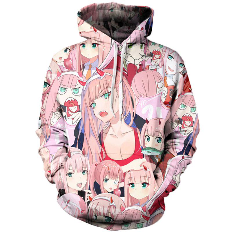 Darling In The Franxx - Zero Two Jumper/Hoodie Clothes — Anime House ANZ