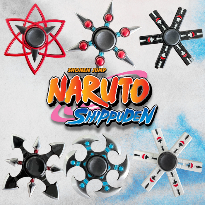 Naruto Anime Fidget Spinners