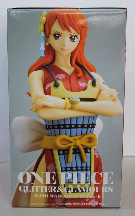 Bandai Banpresto One Piece Glitter & Glamours Nami Wanokuni Style II (Ver. A) Figure