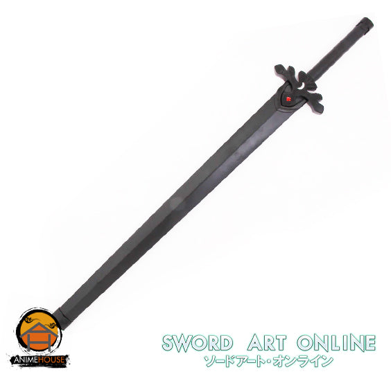 Metal Katana / Sword Kirito's Black Night Sky: Sword Art Online (586)