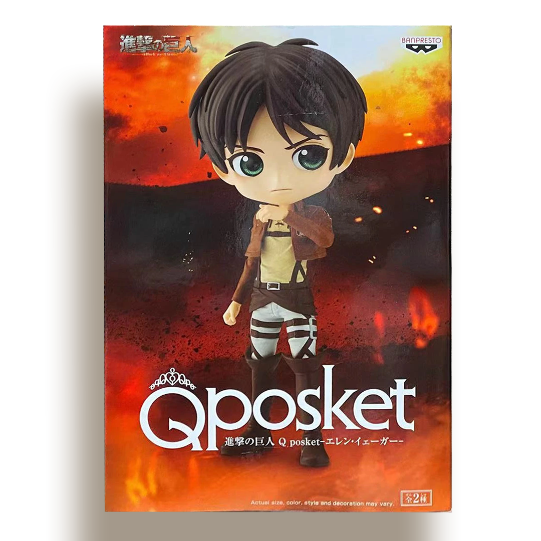 Anime,Q-Posket,Attack On Titan,Banpresto| ( - SHOW IN STOCK ONLY