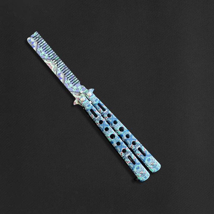 COMB HOLE Balisong Trainer (Blunt Blade - Non sharp).