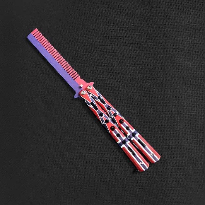 COMB HOLE Balisong Trainer (Blunt Blade - Non sharp).