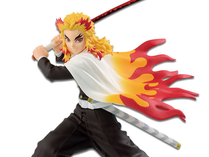 BANDAI BANPRESTO Demon Slayer: Kimetsu no Yaiba Vibration Stars SPECIAL Kyojuro Rengoku (Ver.C) FIGURE
