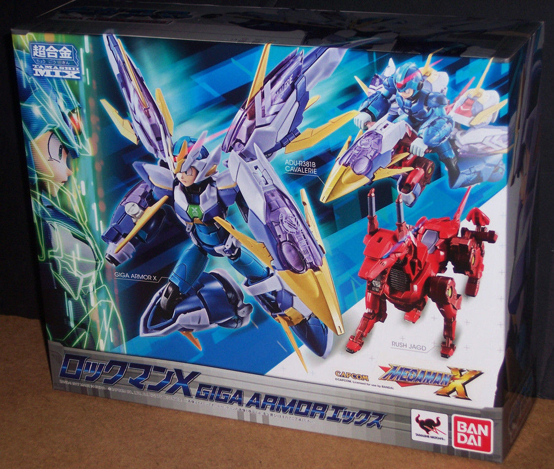 Capcom Megaman X Giga Armor Chogokin figure by Bandai — Anime House ANZ