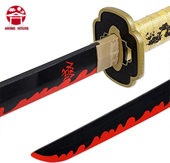 Metal Katana / Sword Tsugikuni Yoriichi Demon Slayer: Kimetsu No Yaiba Breath of the Sun (024/350)