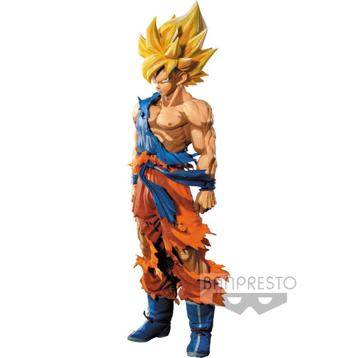 BANDAI BANPRESTO Dragon Ball Z Super Master Stars Piece Manga Dimensions Super Saiyan GokuFIGURE