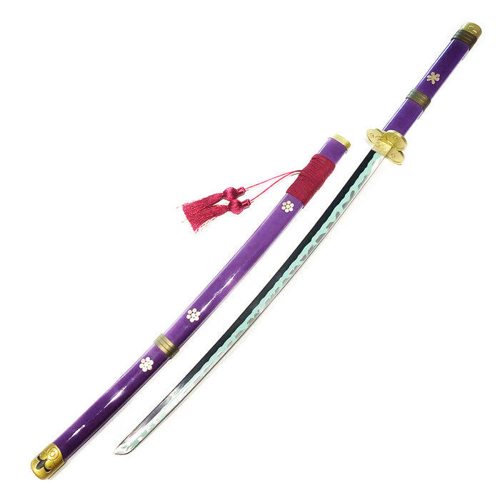 Metal Katana / Sword Roronoa Zoro One Piece Enma Metal Cosplay Sword (265B/266D)