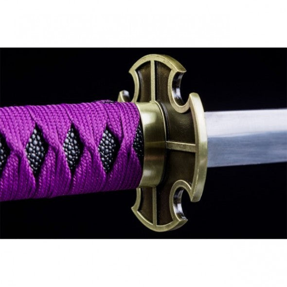 Metal Katana / Sword Luffy's One Piece Nidai Kitetsu (413D-1)