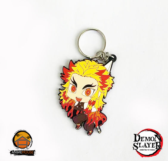 Demonc Key Chain Demon Slayer Rengoku Kyoujurou key chain $5 each — Anime House