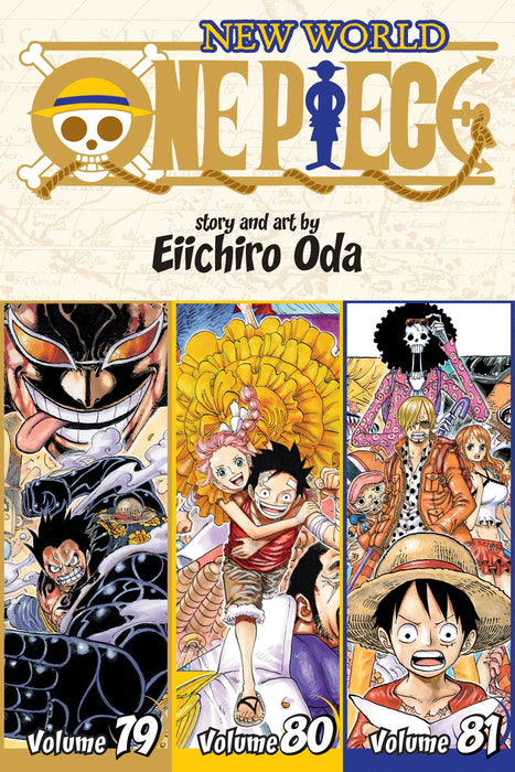 One Piece Omnibus (3 in 1) Edition Manga Book