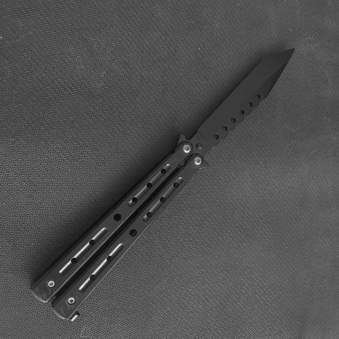SQUARE HEAD Balisong Trainer (Blunt Blade - Non sharp).